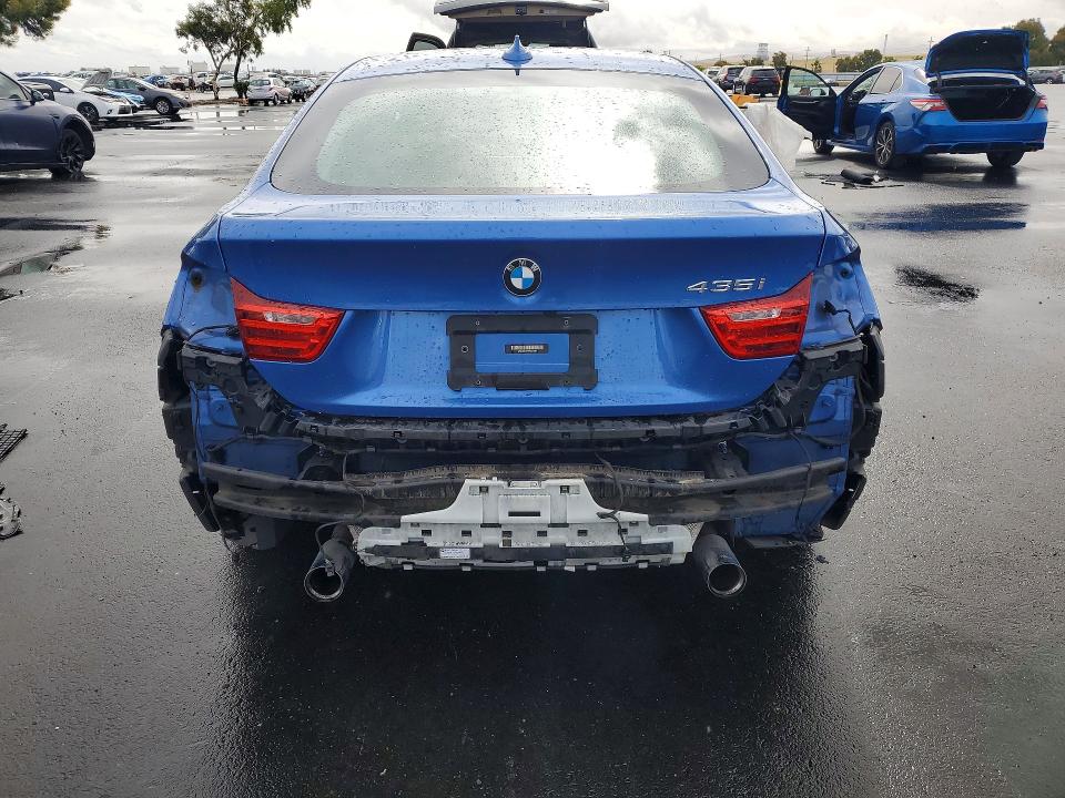 2015 BMW VIN WBA4B1C59FG241397 COPART salvage auction — REAR END, Ca - Salvage Certificate, sold $175 on 2026-07-27 (photo 6)