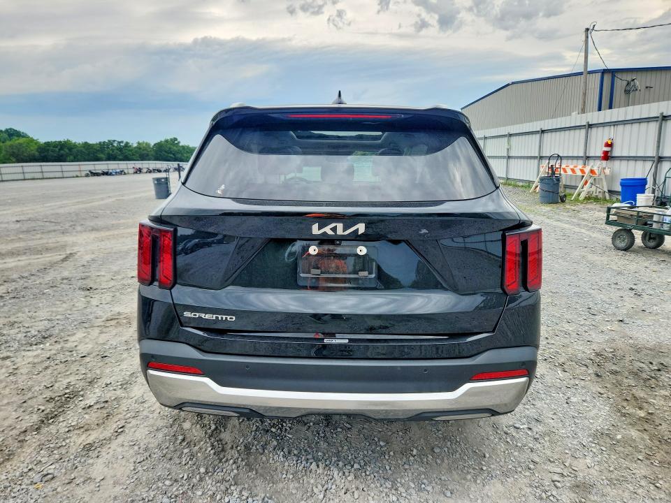 2024 Kia Sorento VIN 5XYRL4JC8RG275699 COPART salvage auction — FRONT END, Nc - Salvage Certificate Of Title, sold $175 on 2026-07-29 (photo 6)