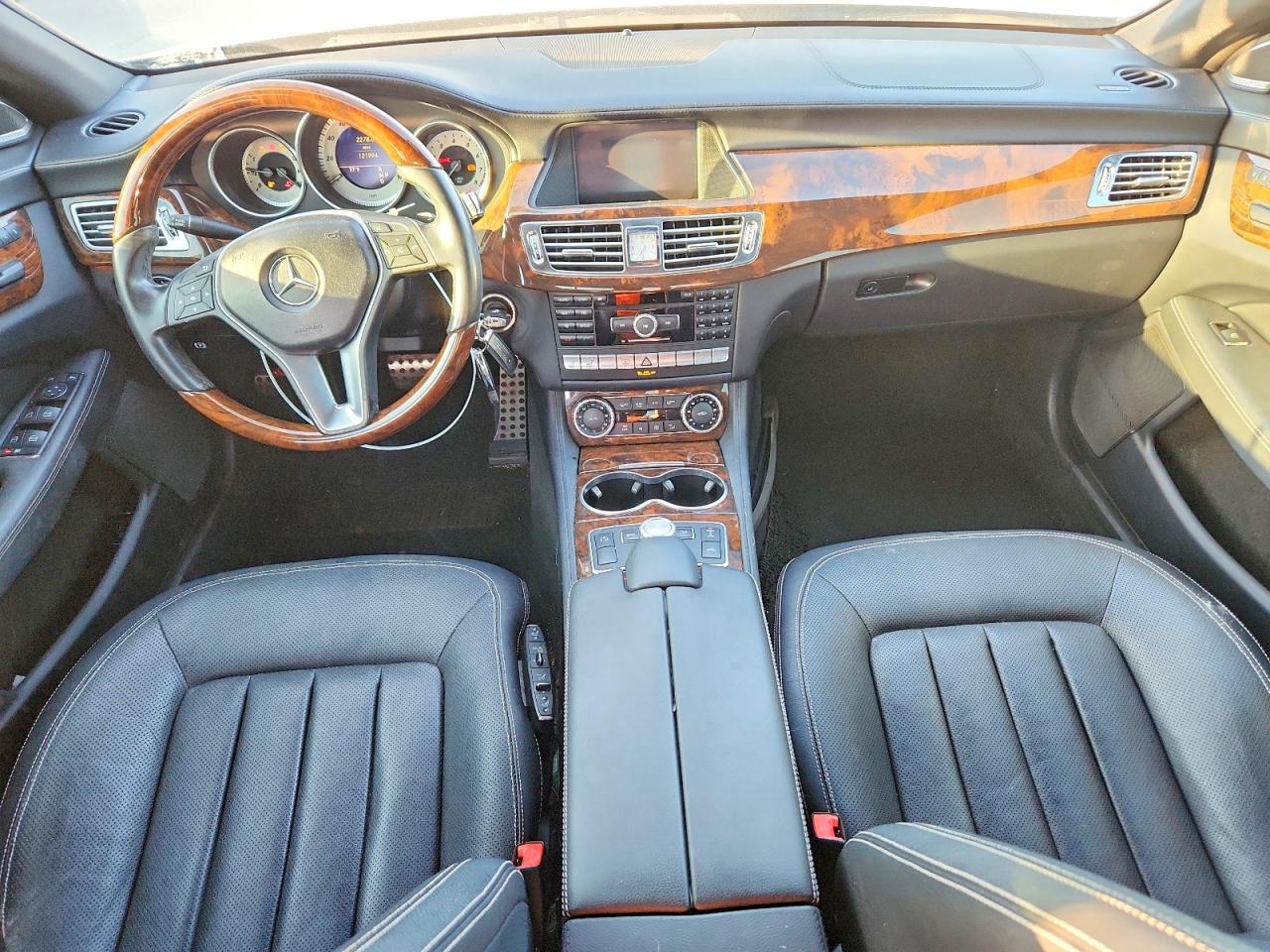 2012 Mercedes-Benz CLS-Class VIN WDDLJ7DBXCA015107 COPART salvage auction — Front End, TX - CERTIFICATE OF TITLE, sold $1,850 on 2026-07-09 (photo 8)