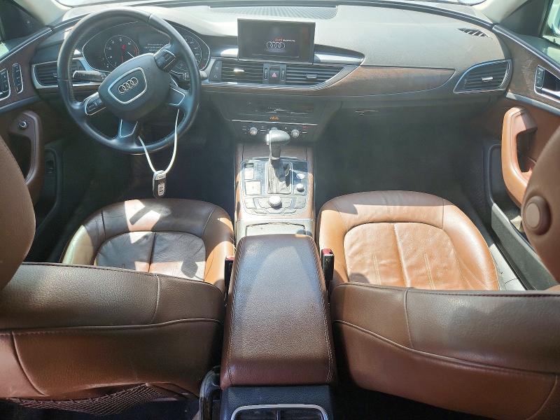 2014 Audi A6 VIN WAUCFAFC7EN059976 COPART salvage auction — MECHANICAL, Ok - Certificate Of Title, sold $1,250 on 2026-07-10 (photo 8)