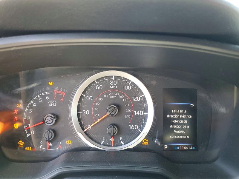 2022 Toyota VIN 5YFS4MCE3NP103731 COPART salvage auction — REAR END, Ca - Salvage Certificate, sold $5,900 on 2026-07-10 (photo 9)