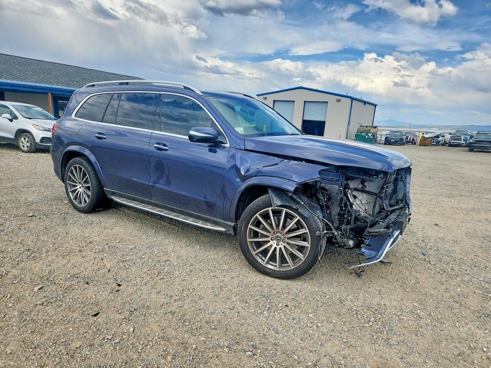 2025 Mercedes-benz Gls-klasse VIN 4JGFF5KE8SB494674 COPART salvage auction — FRONT END, Mt - Salvage Certificate Of A Vehic, sold $34,000 on 2026-07-21 (photo 4)