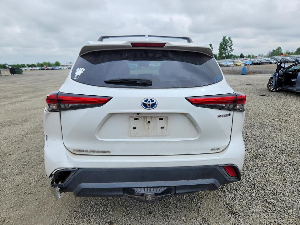 2022 Toyota VIN 5TDGBRCHXNS550390 COPART salvage auction — SIDE, Or - Salvage Title Certificate, sold $10,700 on 2026-07-14 (photo 6)