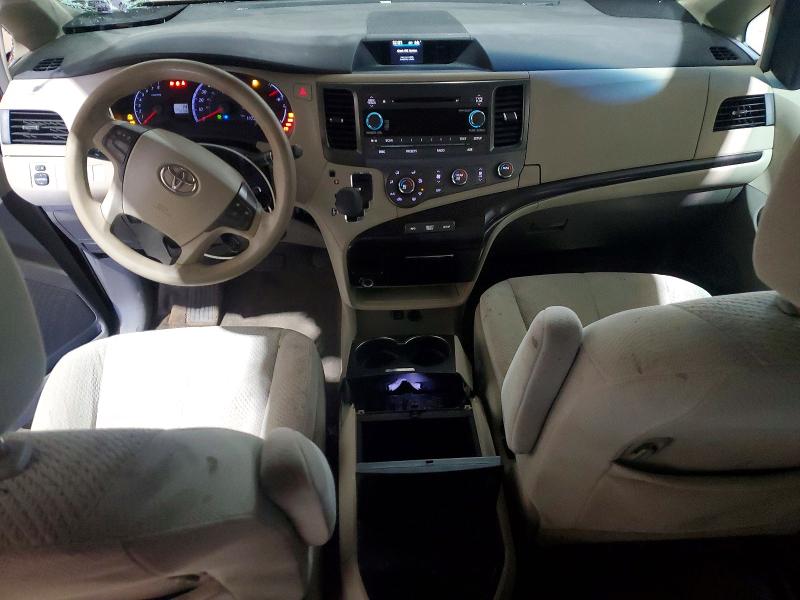 2012 Toyota Sienna VIN 5TDJK3DC4CS030186 COPART salvage auction — SIDE, Salvage Title, sold $1,300 on 2026-07-20 (photo 8)
