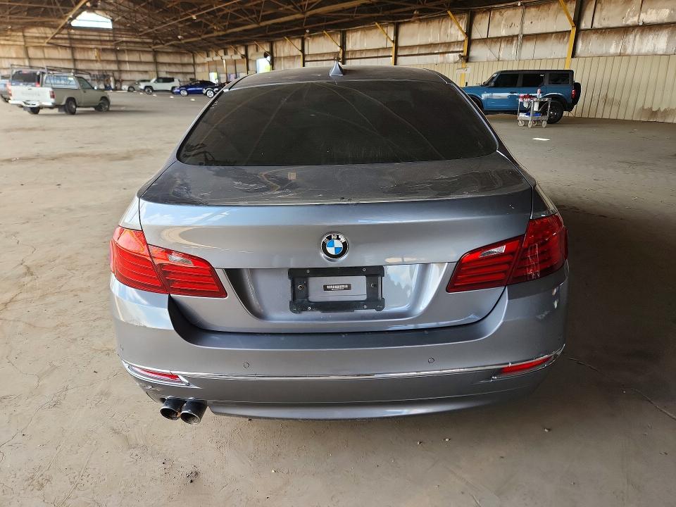 2016 BMW 5er VIN WBA5A5C56GG352439 COPART salvage auction — UNDERCARRIAGE, Az - Cert Of Title - Salvage, sold $2,800 on 2026-07-06 (photo 6)