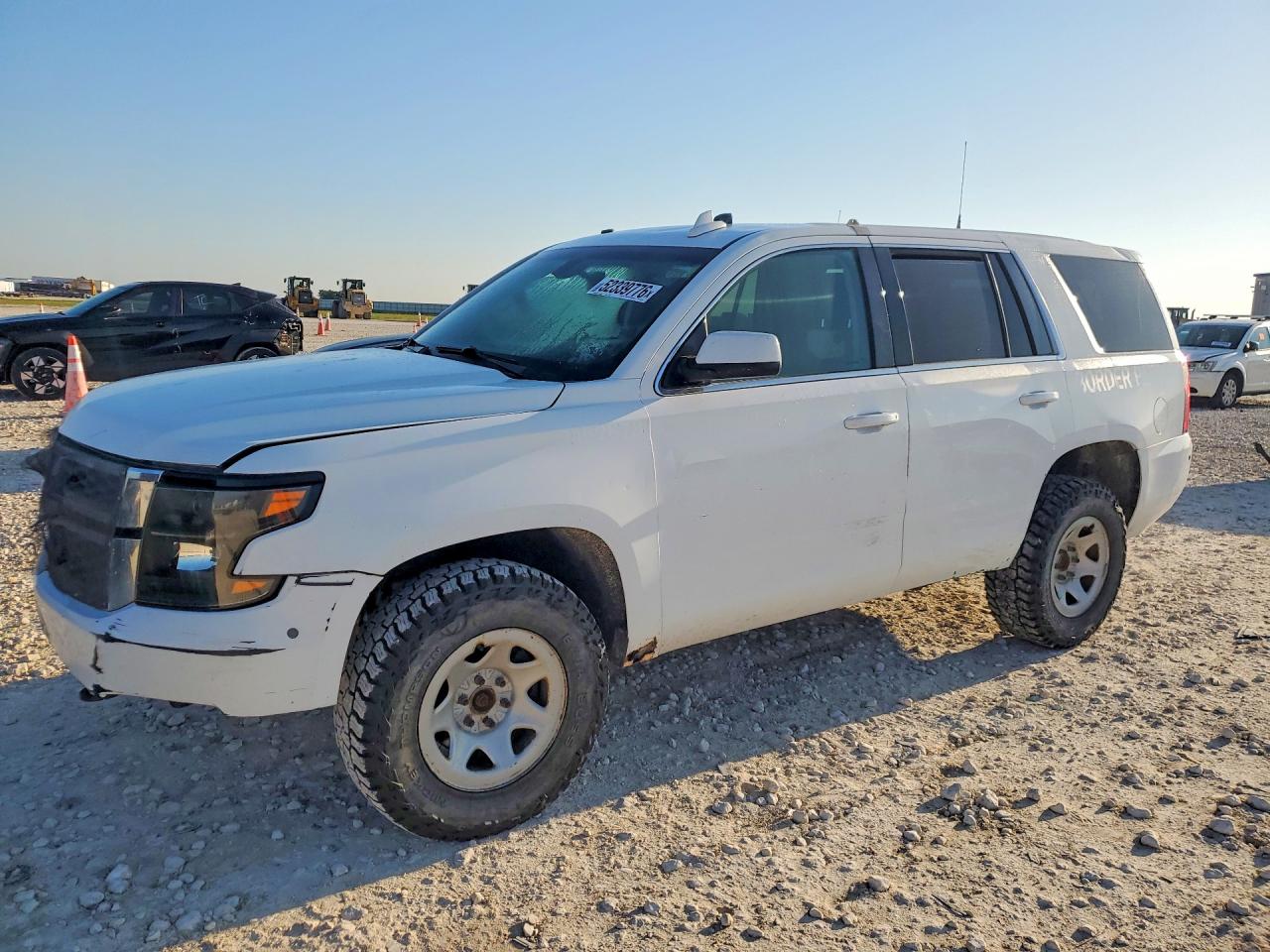 2016 Chevrolet Tahoe VIN 1GNSKFEC0GR425708 COPART salvage auction — Front End, TX - CERTIFICATE OF ORIGIN (P), sold $3,000 on 2026-07-09 (photo 1)
