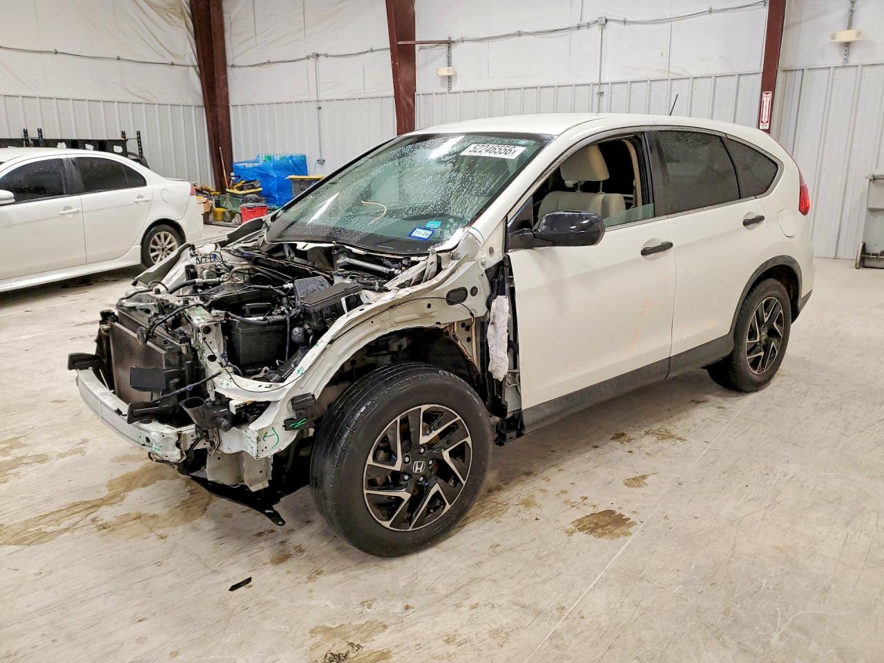 2016 Honda CR-V VIN 5J6RM3H46GL031759 COPART salvage auction — Front End, TX - SALVAGE VEHICLE TITLE, sold $4,350 on 2026-07-09 (photo 1)