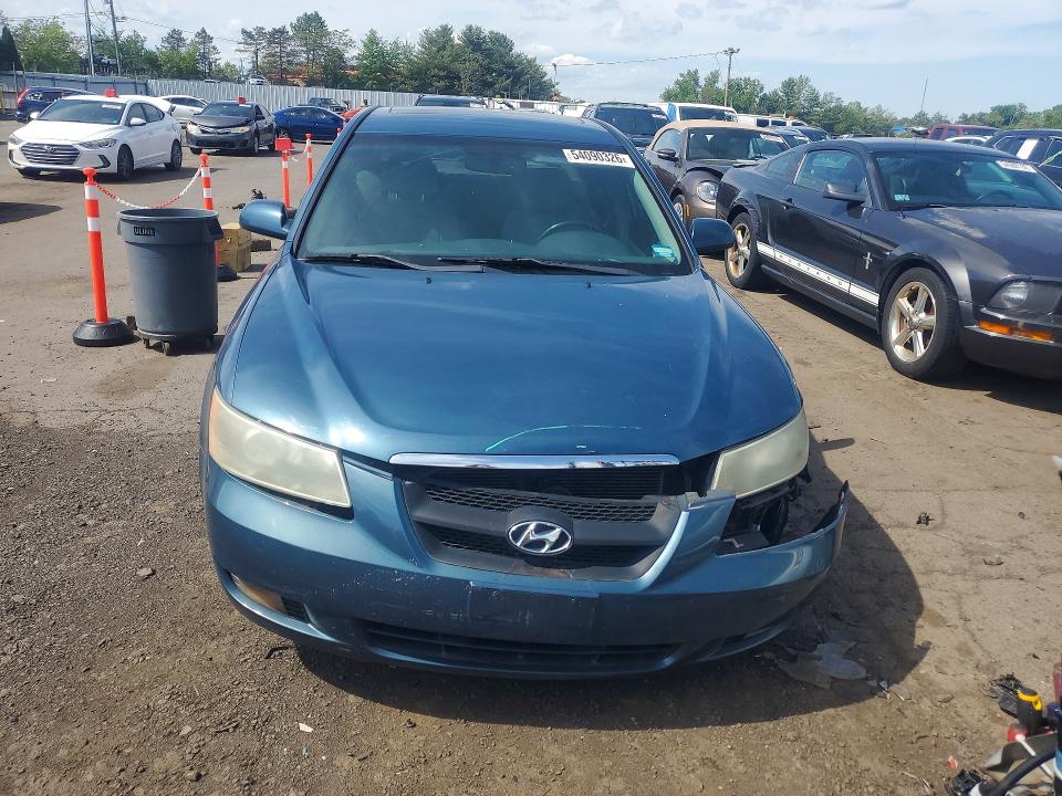 2006 Hyundai Sonata VIN 5NPEU46F46H041062 COPART salvage auction — FRONT END, Ct - Bill Of Sale - Parts Only, sold $475 on 2026-07-10 (photo 9)