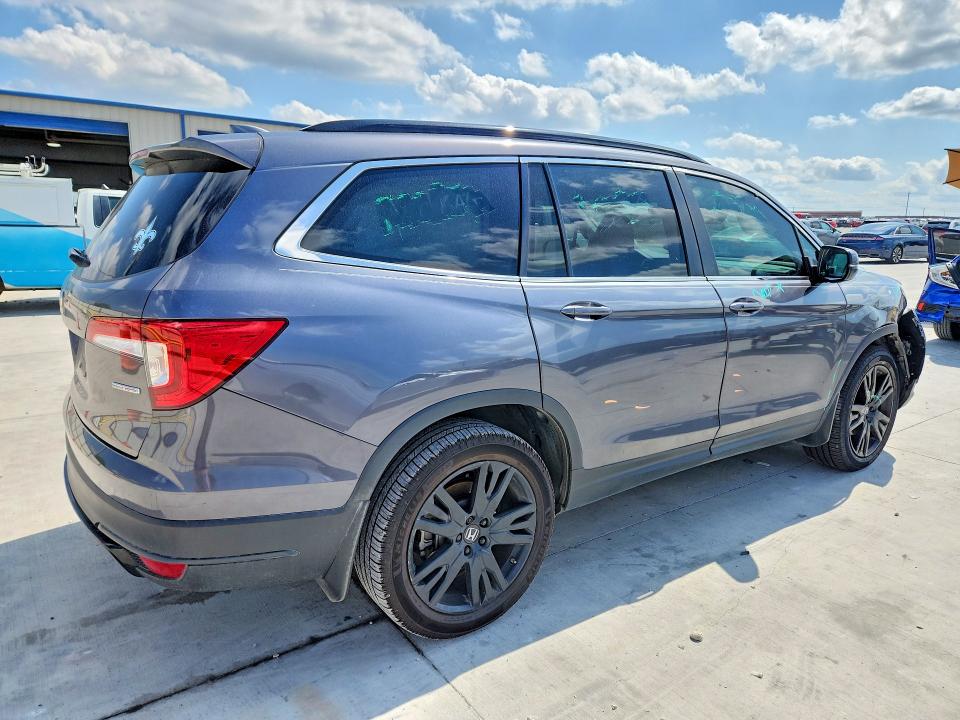 2022 Honda Pilot VIN 5FNYF5H24NB029305 COPART salvage auction — FRONT END, Tx - Salvage Vehicle Title, sold $11,000 on 2026-09-01 (photo 3)