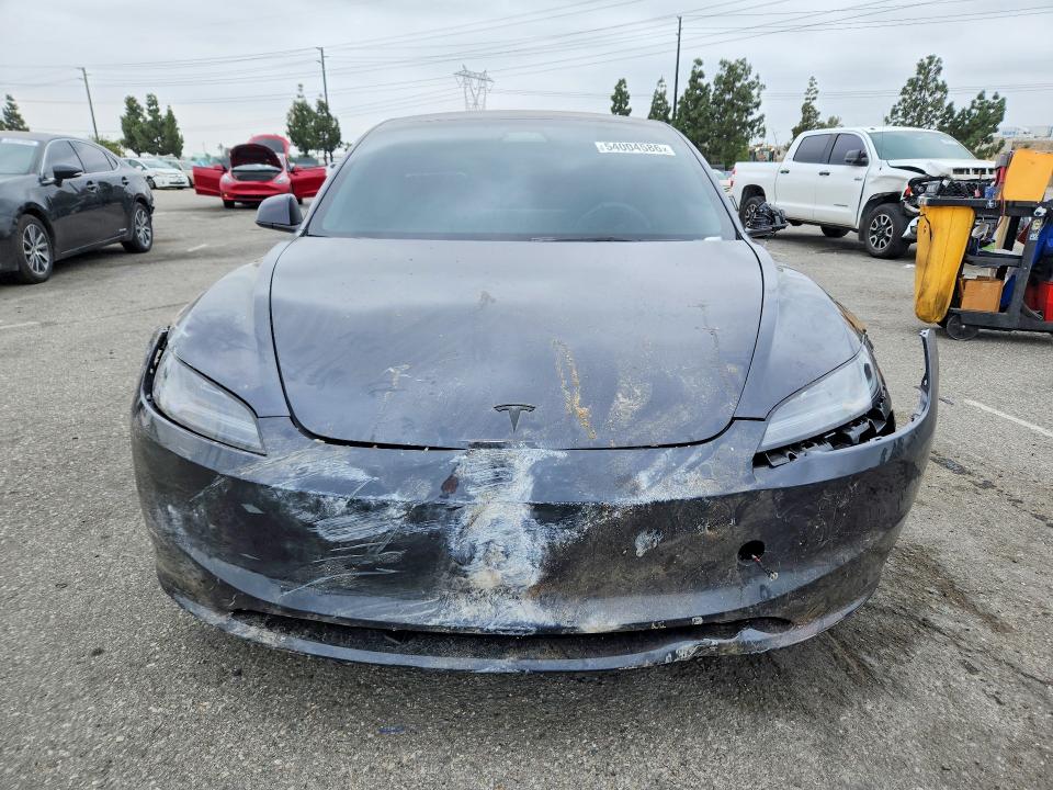 2026 Tesla Model 3 VIN 5YJ3E1EA3TF165133 COPART salvage auction — FRONT END, Ca - Salvage Certificate, sold $2,200 on 2026-07-21 (photo 5)