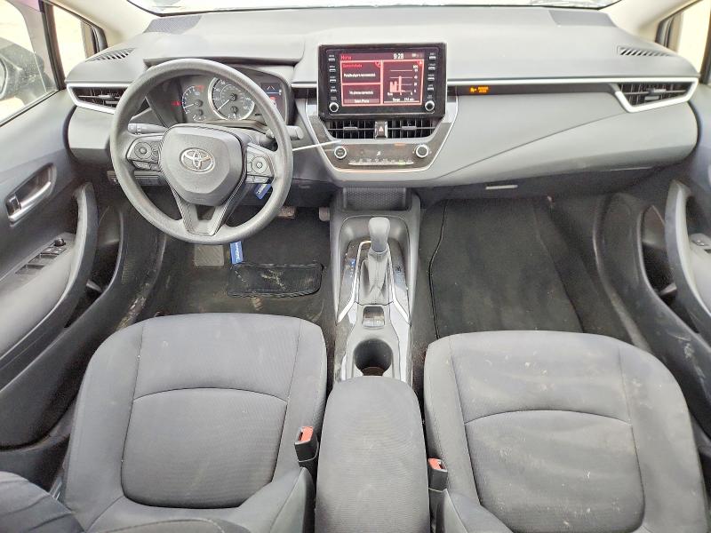 2020 Toyota Corolla VIN JTDEPRAE3LJ044346 COPART salvage auction — HAIL, Ks - Cert Of Title-Salvage, sold $3,900 on 2026-07-22 (photo 8)