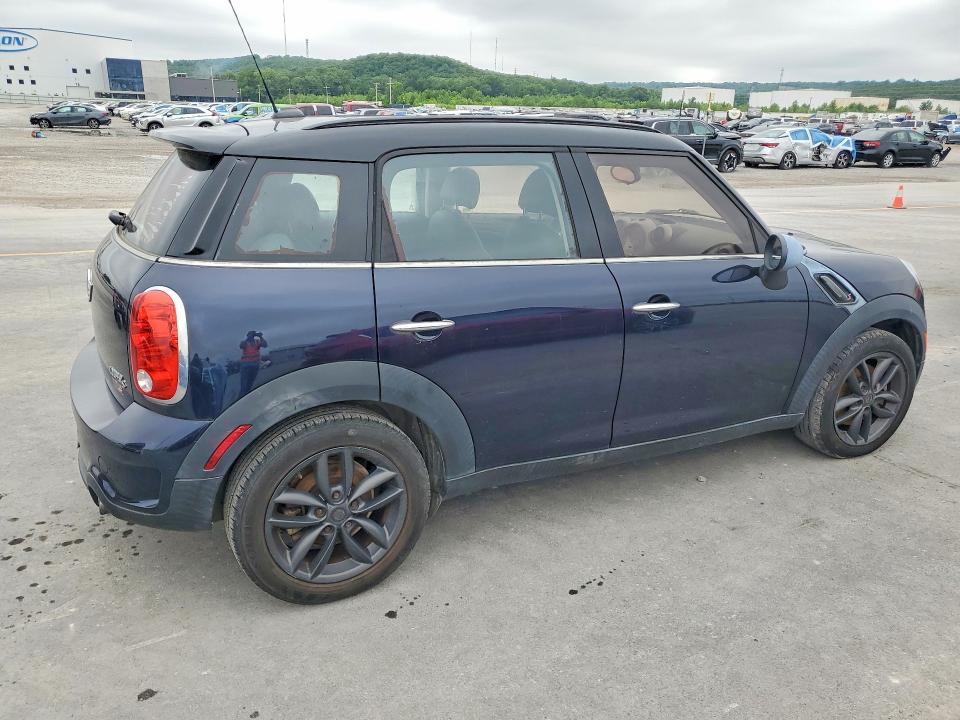 2012 Mini Cooper VIN WMWZC3C58CWL84115 COPART salvage auction — MECHANICAL, Ok - Certificate Of Title, sold $750 on 2026-07-29 (photo 3)