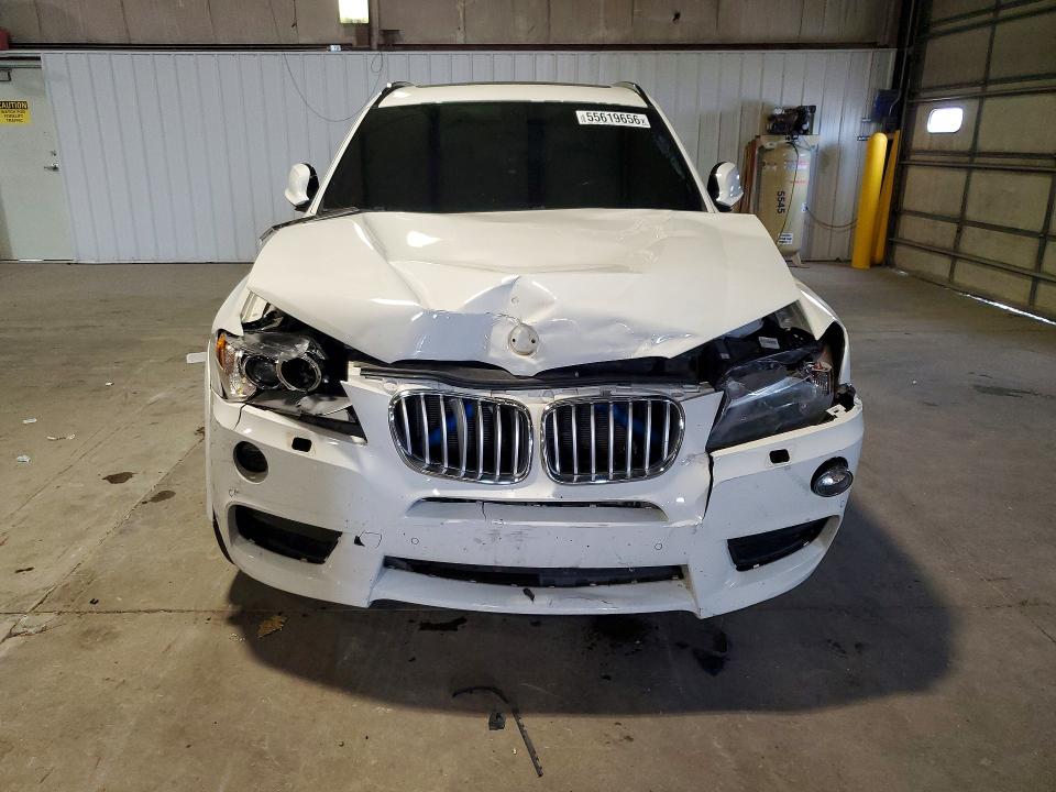 2014 BMW X3 VIN 5UXWX7C55E0E76971 COPART salvage auction — FRONT END, Ia - Cert Of Title-Salvage Title, sold $750 on 2026-07-22 (photo 5)