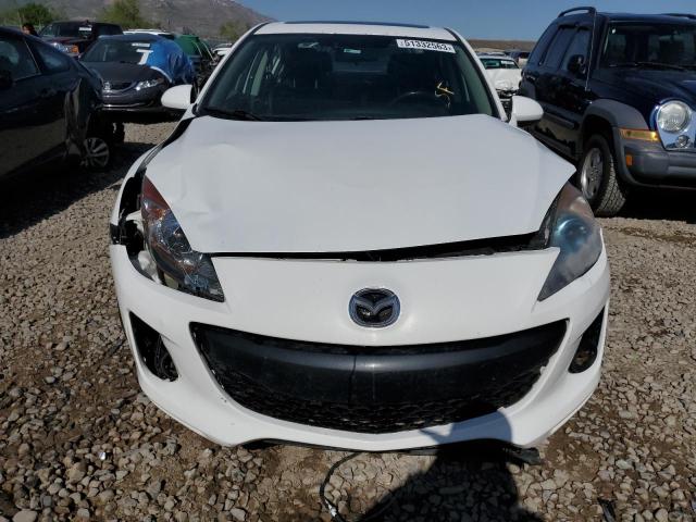 2012 Mazda 3 VIN JM1BL1V71C1587058 COPART salvage auction — FRONT END, Ut - Salvage Certificate, sold $125 on 2026-07-24 (photo 5)