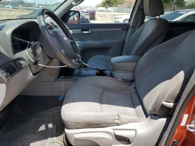 2009 Kia Mohave (borrego) VIN KNDJH741395016444 COPART salvage auction — FRONT END, Id - Salvage Certificate Of Title, sold $925 on 2026-07-14 (photo 7)