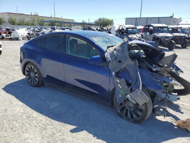2022 Tesla Model y VIN 7SAYGDEF8NF550948 COPART salvage auction — FRONT END, Nv - Salvage Title, sold $1,850 on 2026-07-21 (photo 4)