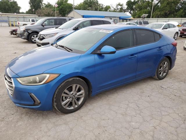 2017 Hyundai Elantra VIN KMHD84LF6HU355899 COPART salvage auction — FRONT END, Ks - Cert Of Title-Salvage, sold $1,650 on 2026-07-27 (photo 1)
