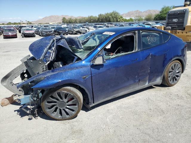 2022 Tesla Model y VIN 7SAYGDEF8NF550948 COPART salvage auction — FRONT END, Nv - Salvage Title, sold $1,850 on 2026-07-21 (photo 1)