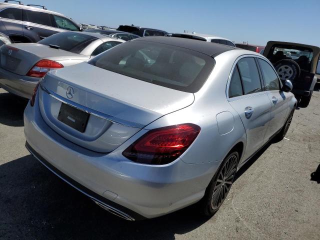 2020 Mercedes-benz C-klasse VIN W1KWF8DB1LR595420 COPART salvage auction — VANDALISM, Ca - Salvage Certificate, sold $16,200 on 2026-07-08 (photo 3)