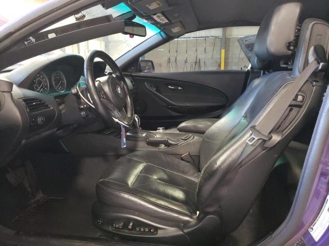 2008 BMW 6er VIN WBAEB53538CX60595 COPART salvage auction — REAR END, PA - CERTIFICATE OF SALVAGE, sold $550 on 2026-07-15 (photo 7)