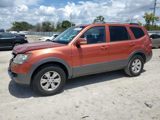 2009 Kia Mohave (borrego) VIN KNDJH741395016444 COPART salvage auction — FRONT END, Id - Salvage Certificate Of Title, sold $925 on 2026-07-14 (photo 1)