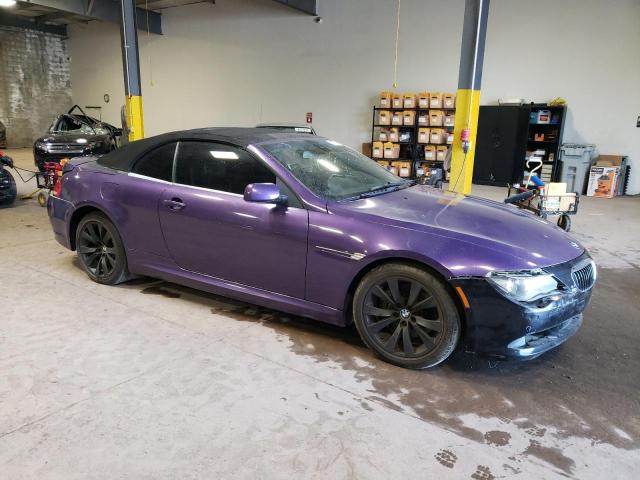 2008 BMW 6er VIN WBAEB53538CX60595 COPART salvage auction — REAR END, PA - CERTIFICATE OF SALVAGE, sold $550 on 2026-07-15 (photo 4)