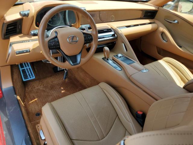 2021 Lexus Lc500 VIN JTHKPAAY0MA101522 COPART salvage auction — REAR END, Wv - Salvage Certificate, sold $26,500 on 2026-07-15 (photo 8)