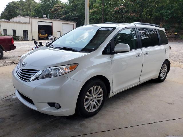 2017 Toyota Sienna VIN 5TDYZ3DC4HS867912 COPART salvage auction — REAR END, Al - Cert Of Title-Salvage Title, sold $250 on 2026-07-28 (photo 1)