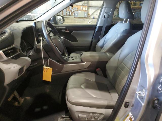 2021 Toyota Highlander VIN 5TDGZRBH3MS069554 COPART salvage auction — VANDALISM, Salvage Title, sold $300 on 2026-07-21 (photo 7)