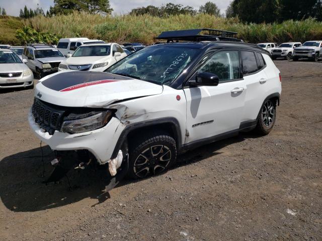 2025 Jeep Compass VIN 3C4NJDDN4ST551473 COPART salvage auction — FRONT END, Hi - Certificate Of Title, sold $1,050 on 2026-08-10 (photo 2)