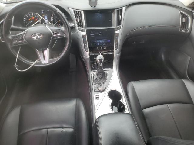 2020 Infiniti Q50 VIN JN1EV7APXLM202985 COPART salvage auction — FRONT END, SC - CERT OF TITLE-SALVAGE, sold $2,500 on 2026-07-24 (photo 8)