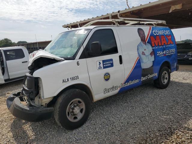 2015 Chevrolet Express 2500 VIN 1GCWGFCF4F1235531 COPART salvage auction — FRONT END, Salvage Title, sold $275 on 2026-09-14 (photo 1)