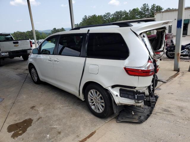 2017 Toyota Sienna VIN 5TDYZ3DC4HS867912 COPART salvage auction — REAR END, Al - Cert Of Title-Salvage Title, sold $250 on 2026-07-28 (photo 2)