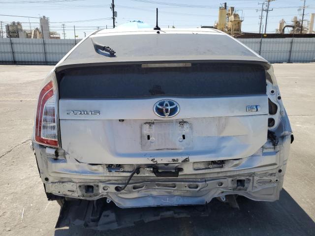 2013 Toyota Prius VIN JTDKN3DU0D0346709 COPART salvage auction — FRONT END, Ca - Salvage Certificate, sold $60 on 2026-07-28 (photo 6)