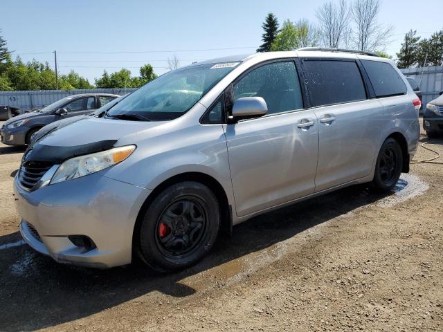 2012 Toyota Sienna le VIN 5TDKK3DC8CS231500 COPART salvage auction — FRONT END, Salvage Title, sold $2,500 on 2026-07-14 (photo 1)
