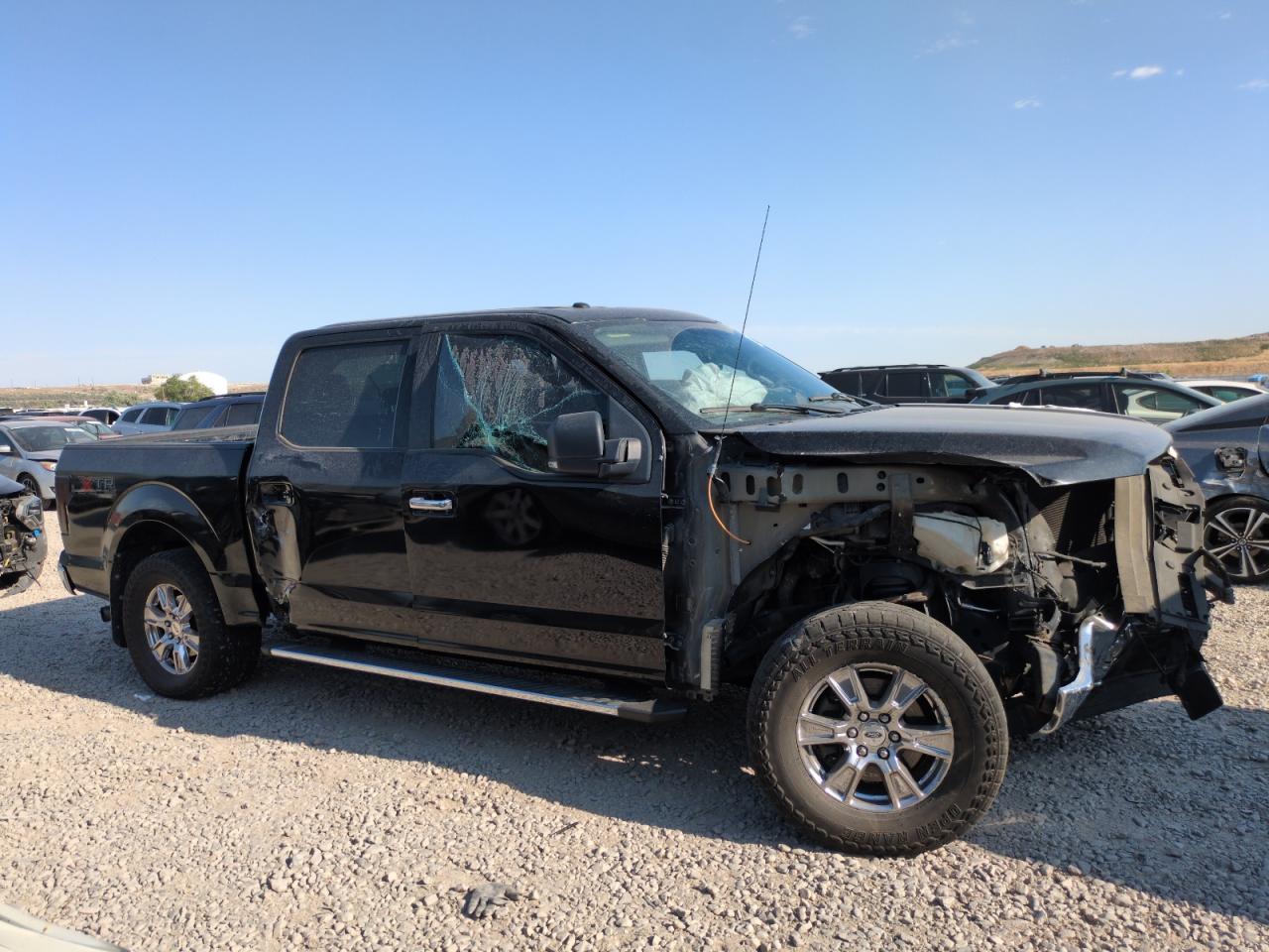 2016 Ford F-150 Lightning VIN 1FTEW1EP7GFB05643 COPART salvage auction — Front End, UT - SALVAGE CERTIFICATE, sold $1,300 on 2026-07-02 (photo 4)