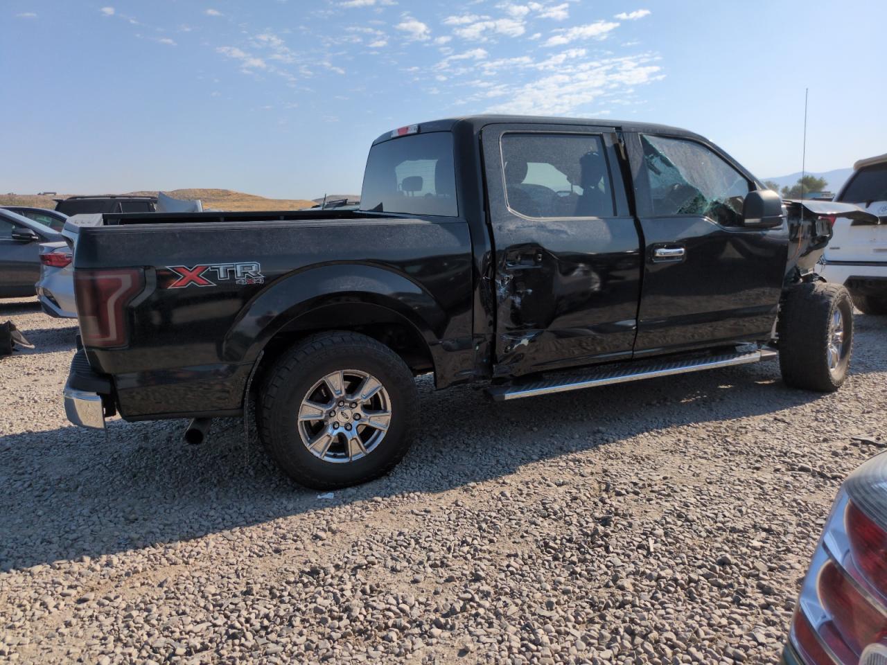 2016 Ford F-150 Lightning VIN 1FTEW1EP7GFB05643 COPART salvage auction — Front End, UT - SALVAGE CERTIFICATE, sold $1,300 on 2026-07-02 (photo 3)