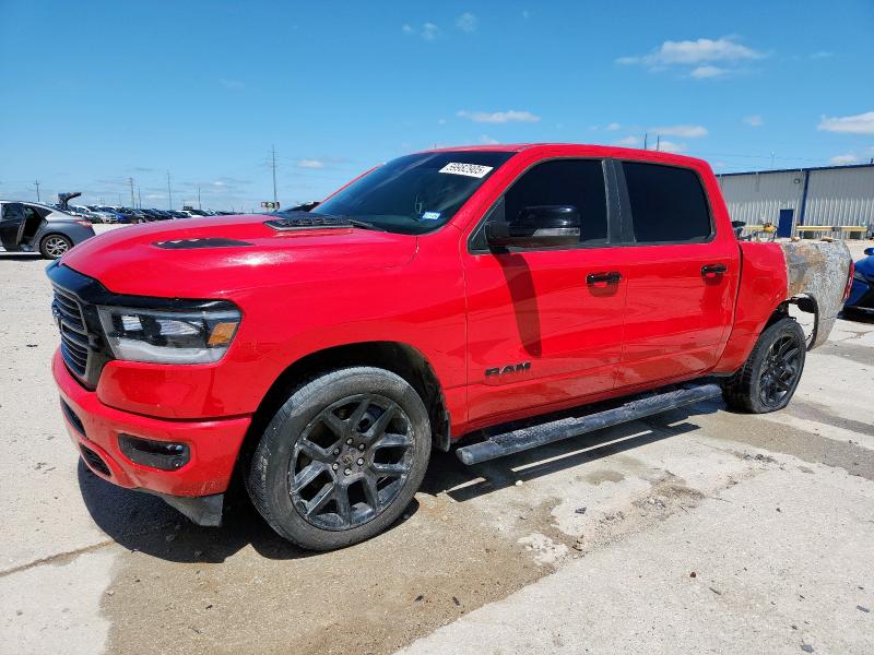 2024 Ram 1500 VIN 1C6SRFJT5RN234541 COPART salvage auction — Vandalized, TX - CERTIFICATE OF TITLE, sold $18,300 on 2025-07-22 (photo 1)