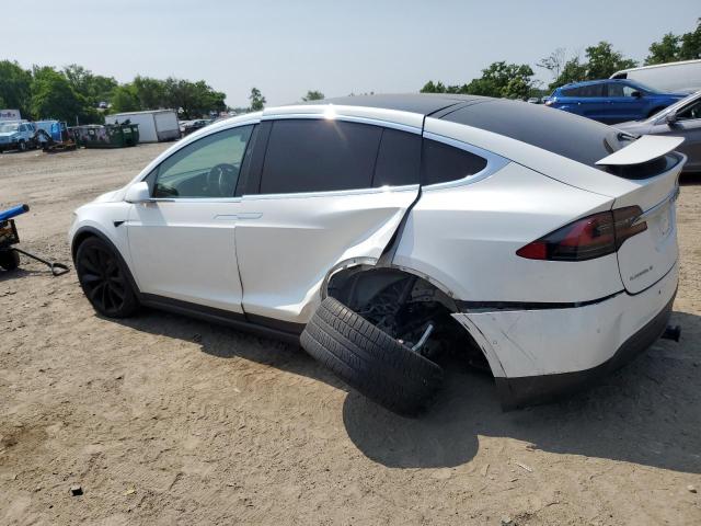 2017 Tesla Model x VIN 5YJXCBE27HF055831 COPART salvage auction — UNDERCARRIAGE, MD - CERT OF SALVAGE > 75% DAMAGE, sold $6,300 on 2026-09-01 (photo 2)