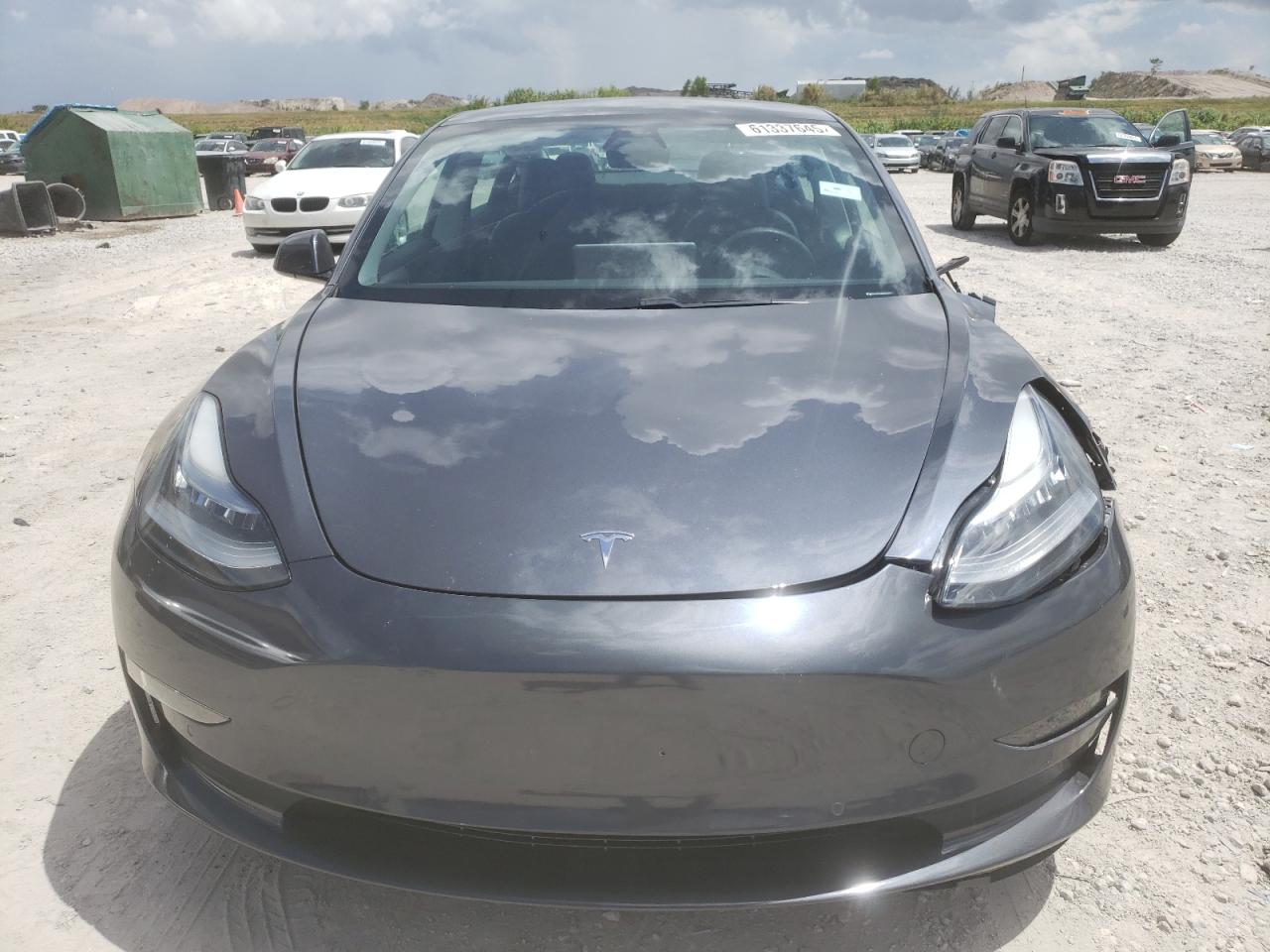 2021 Tesla Model 3 VIN 5YJ3E1EA8MF854022 COPART salvage auction — Front End, FL - CERT OF TITLE SLVG REBUILDABLE, sold $8,200 on 2025-09-23 (photo 5)