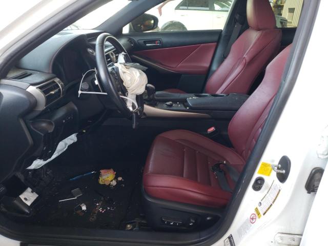 2016 Lexus Is VIN JTHBA1D20G5029971 COPART salvage auction — FRONT END, Ca - Salvage Certificate, sold $850 on 2026-07-28 (photo 7)