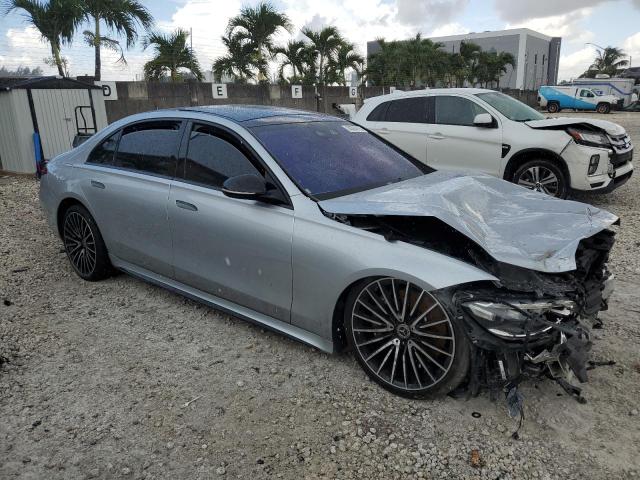 2021 Mercedes-benz S class VIN W1K6G7GB2MA033514 COPART salvage auction — FRONT END, FL - CERT OF TITLE SLVG REBUILDABLE, sold $3,500 on 2026-07-24 (photo 4)