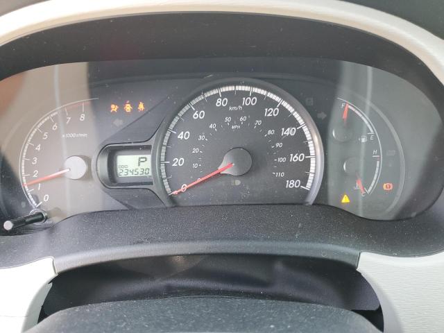 2012 Toyota Sienna le VIN 5TDKK3DC8CS231500 COPART salvage auction — FRONT END, Salvage Title, sold $2,500 on 2026-07-14 (photo 9)