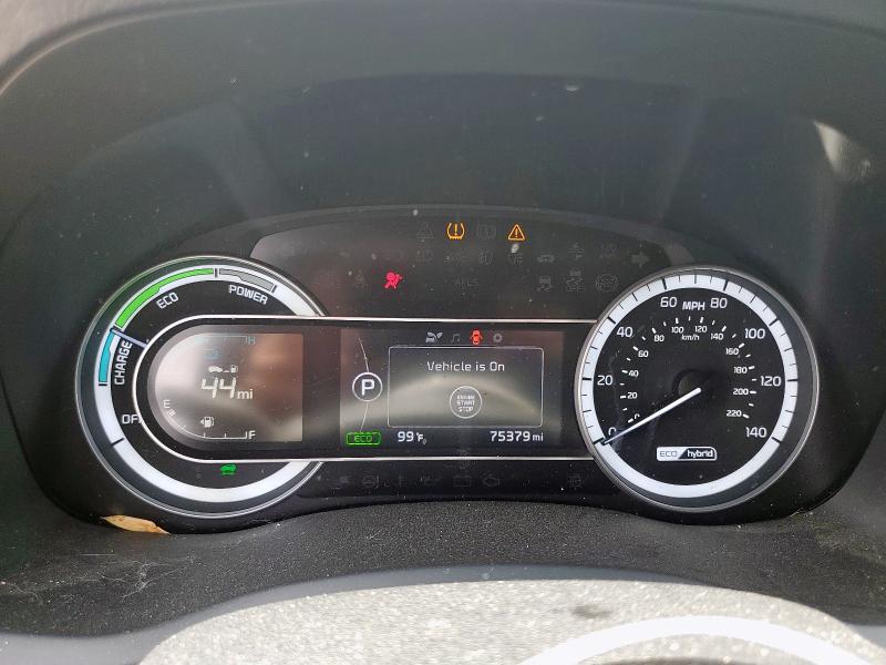2019 Kia Niro VIN KNDCB3LC6K5257412 COPART salvage auction — ALL OVER, TX - SALVAGE VEHICLE TITLE, sold $2,800 on 2026-07-02 (photo 9)