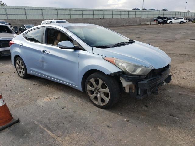 2012 Hyundai Elantra VIN KMHDH4AE2CU426258 COPART salvage auction — FRONT END, Nm - Cert Of Title-Salvage, sold $350 on 2026-07-27 (photo 4)