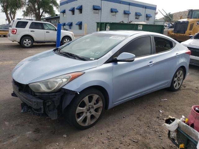 2012 Hyundai Elantra VIN KMHDH4AE2CU426258 COPART salvage auction — FRONT END, Nm - Cert Of Title-Salvage, sold $350 on 2026-07-27 (photo 1)