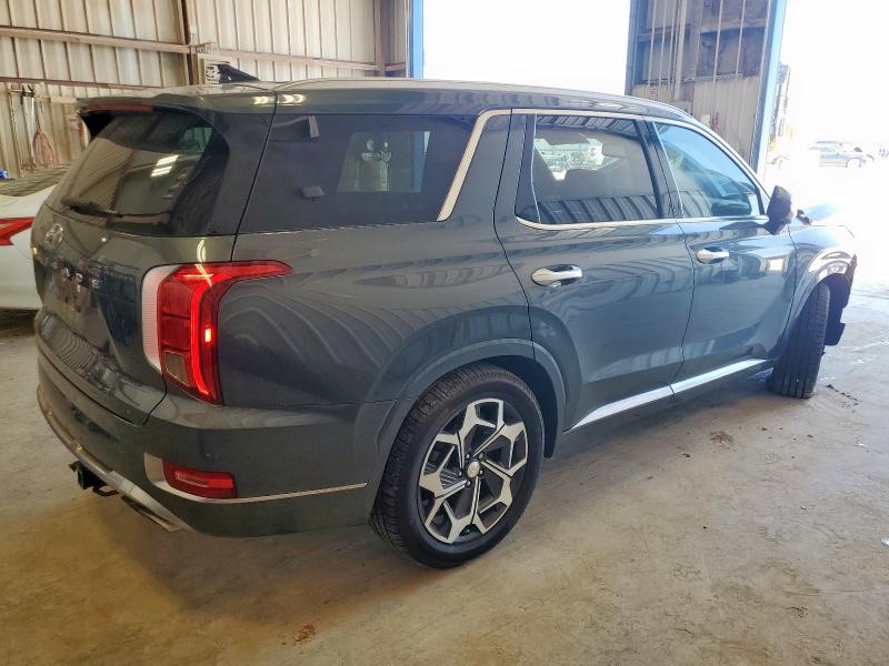 2022 Hyundai Palisade VIN KM8R74HE3NU393949 COPART salvage auction — FRONT END, Tx - Salvage Vehicle Title, sold $8,000 on 2026-07-10 (photo 3)