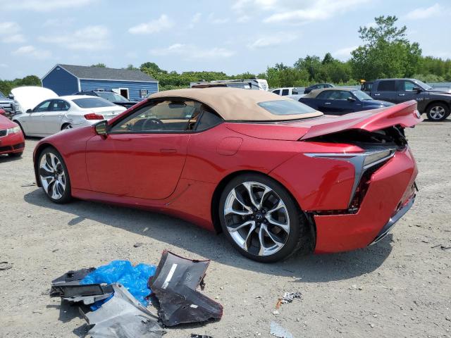 2021 Lexus Lc500 VIN JTHKPAAY0MA101522 COPART salvage auction — REAR END, Wv - Salvage Certificate, sold $26,500 on 2026-07-15 (photo 2)