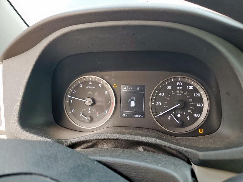 2018 Hyundai Tucson VIN KM8J3CA42JU728455 COPART salvage auction — VANDALISM, Tx - Certificate Of Title, sold $250 on 2026-07-16 (photo 9)