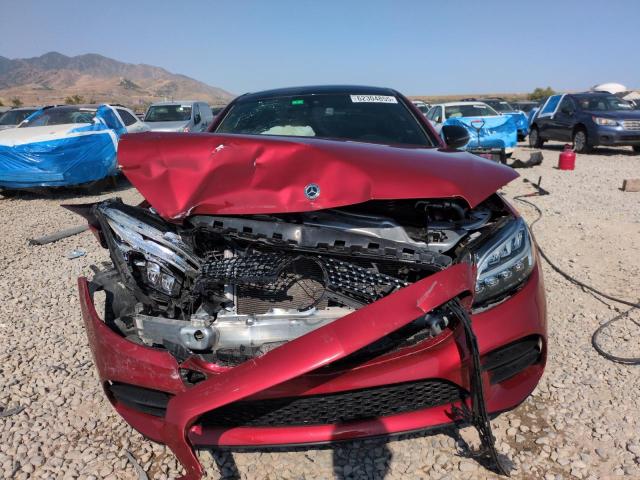 2019 Mercedes-benz C class VIN WDDWJ8DB6KF840128 COPART salvage auction — SIDE, Ut - Salvage Certificate, sold $5,000 on 2026-07-17 (photo 5)